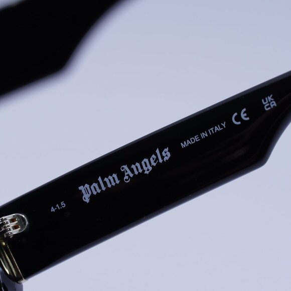 Palm Angels PERI103 ELFIN 1007 Sunglasses Black Aviator Frame, Grey Lenses - Picture 6 of 9